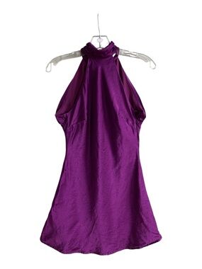 Meshki | Dresses | Meshki Siya Halter Glomesh Diamante Mesh Mini Dress Gold Nwt